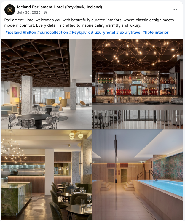 Hotel Photography for Social Media